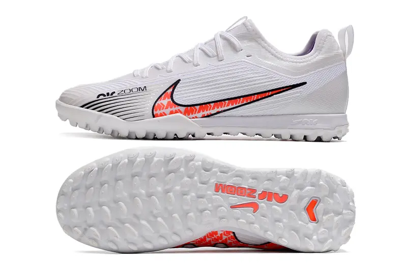 Nike Air Zoom Mercurial Vapor 15 Pro TF - White/Fiery Red/Black