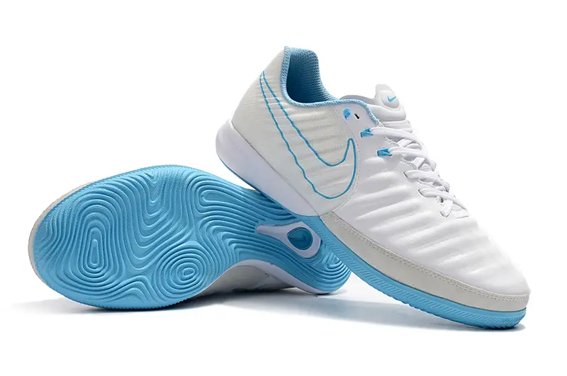Nike TiempoX Finale IC - White/Sky Blue/Silver Grey