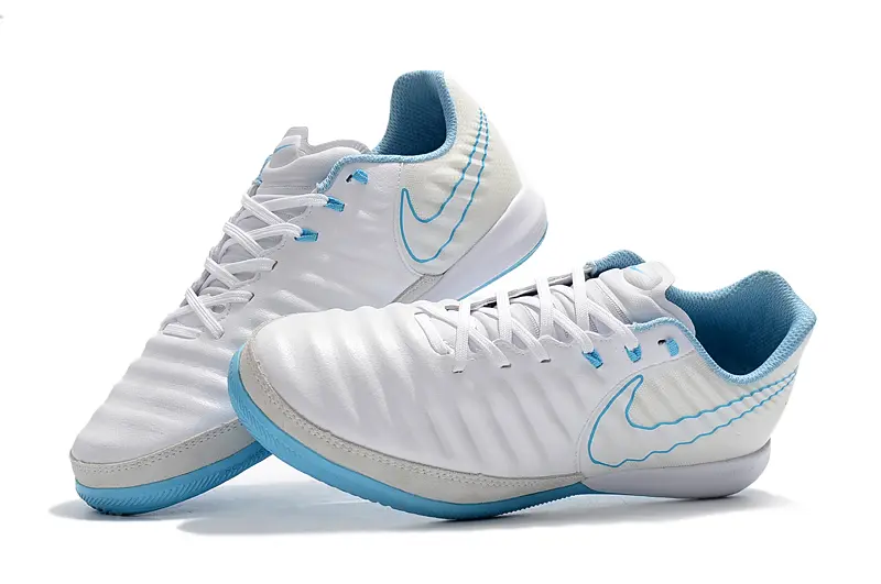 Nike TiempoX Finale IC - White/Sky Blue/Silver Grey