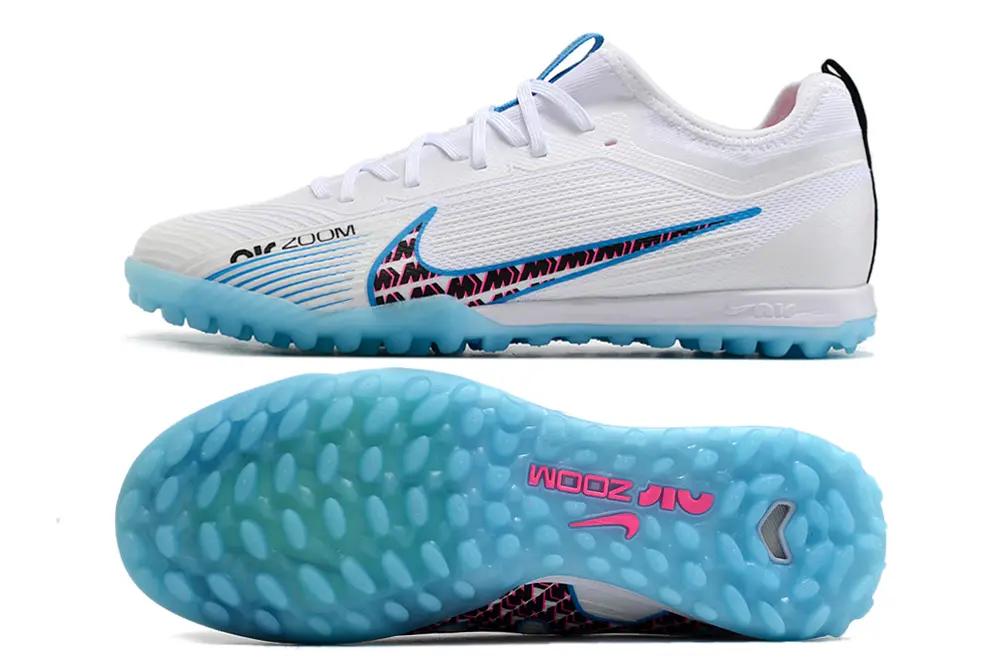 Nike Air Zoom Mercurial Vapor 15 Pro TF - White/Aqua Blue/Pink