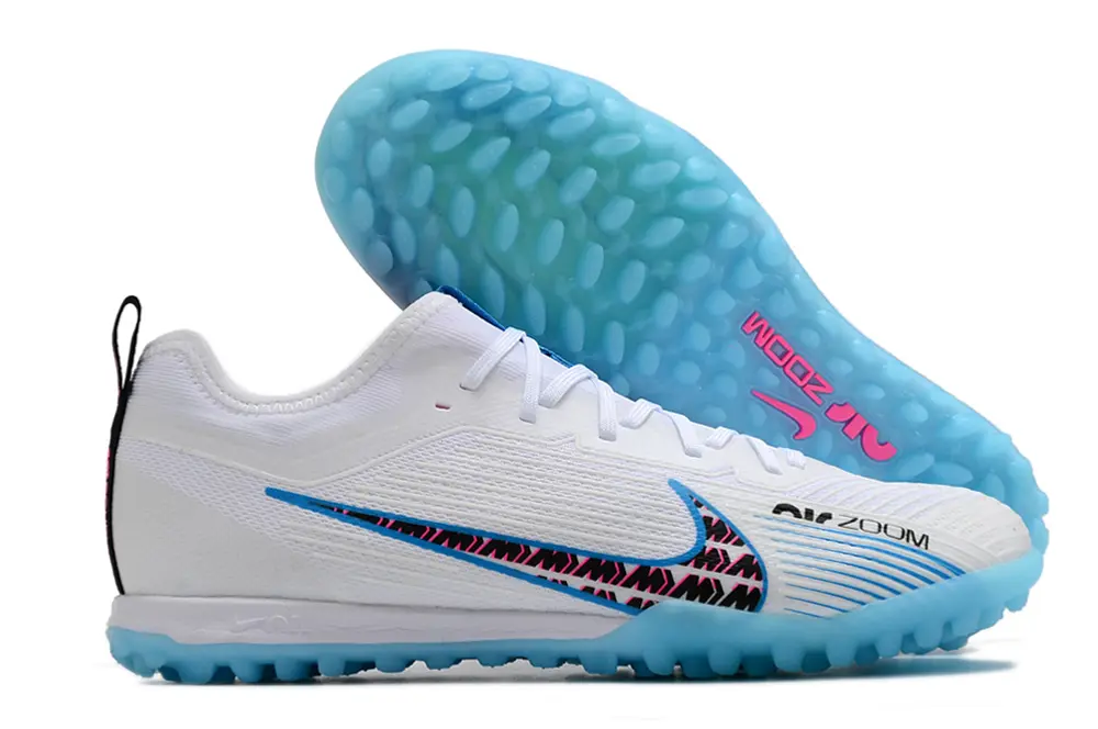 Nike Air Zoom Mercurial Vapor 15 Pro TF - White/Aqua Blue/Pink