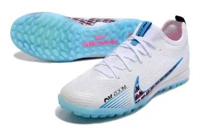 Nike Air Zoom Mercurial Vapor 15 Pro TF - White/Aqua Blue/Pink