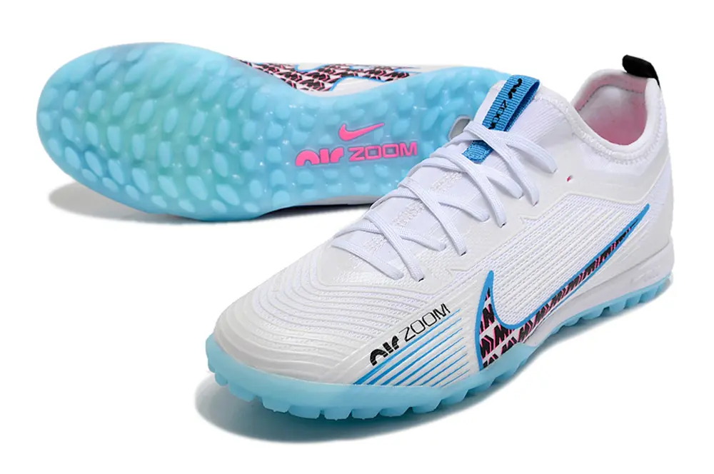 Nike Air Zoom Mercurial Vapor 15 Pro TF - White/Aqua Blue/Pink