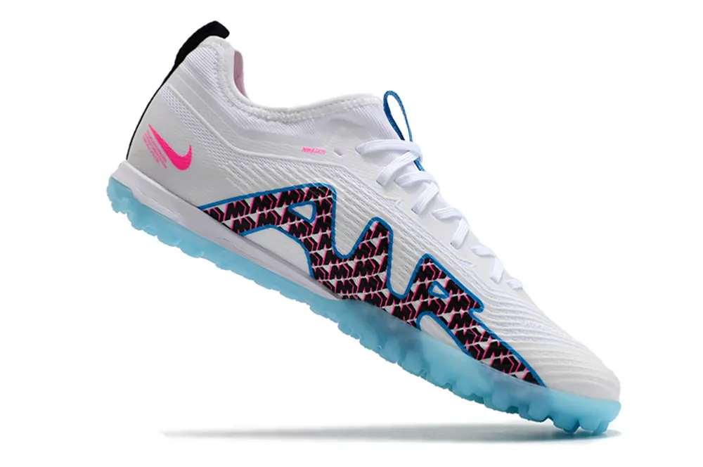 Nike Air Zoom Mercurial Vapor 15 Pro TF - White/Aqua Blue/Pink
