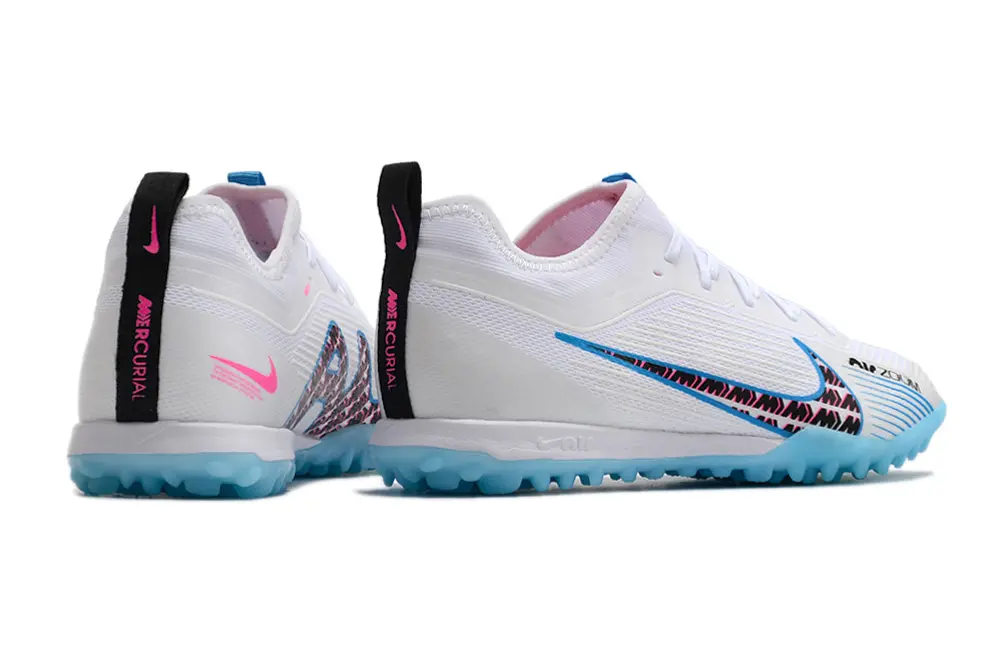 Nike Air Zoom Mercurial Vapor 15 Pro TF - White/Aqua Blue/Pink