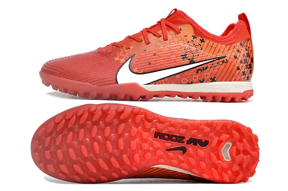 CR7 x Nike Air Zoom Mercurial Vapor 15 Pro TF - Red/Bright Red/Black Accent