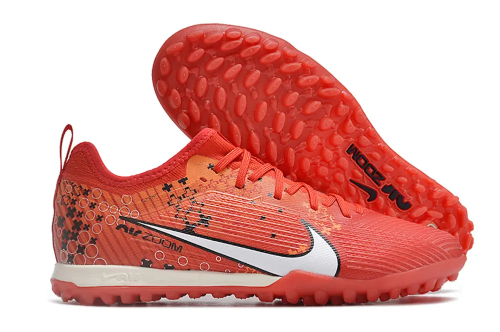 CR7 x Nike Air Zoom Mercurial Vapor 15 Pro TF - Red/Bright Red/Black Accent