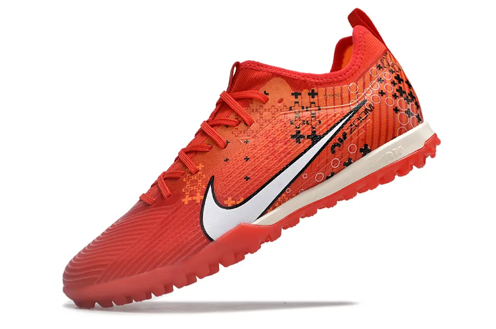 CR7 x Nike Air Zoom Mercurial Vapor 15 Pro TF - Red/Bright Red/Black Accent