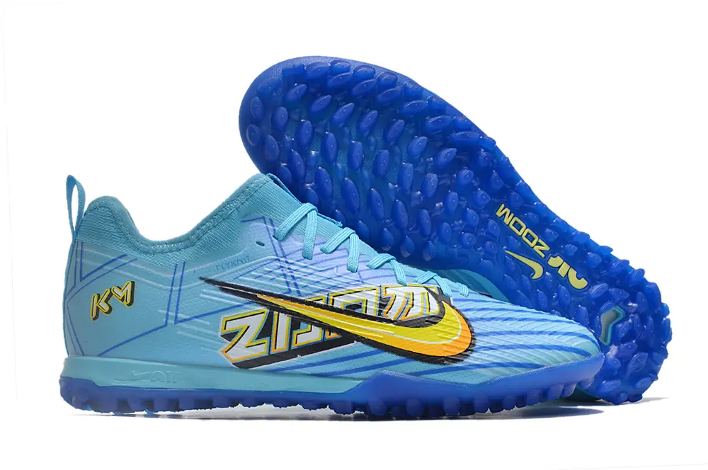 Kylian Mbappé x Nike Air Zoom Mercurial Vapor 15 Pro TF - Blue/Sky Blue/Electric Blue