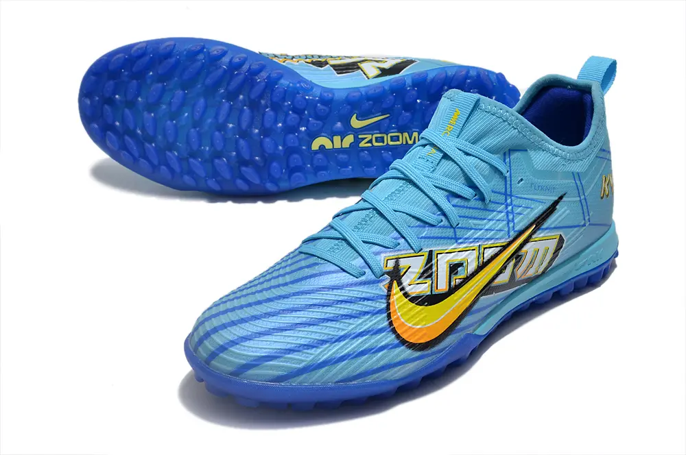 Kylian Mbappé x Nike Air Zoom Mercurial Vapor 15 Pro TF - Blue/Sky Blue/Electric Blue
