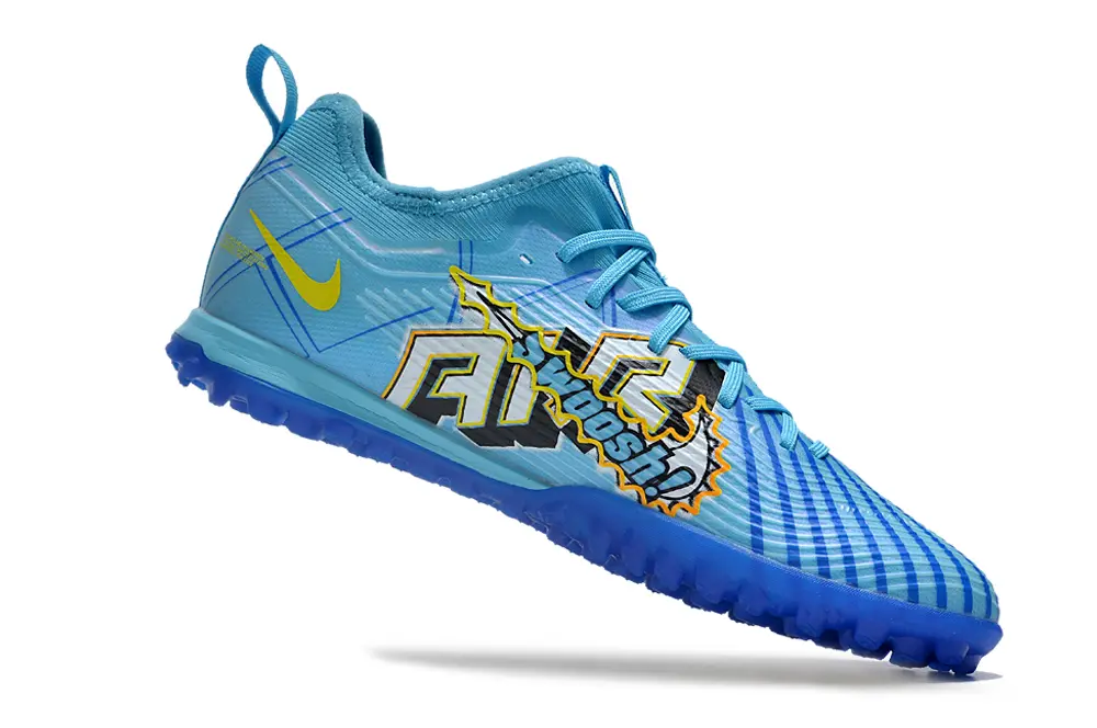 Kylian Mbappé x Nike Air Zoom Mercurial Vapor 15 Pro TF - Blue/Sky Blue/Electric Blue
