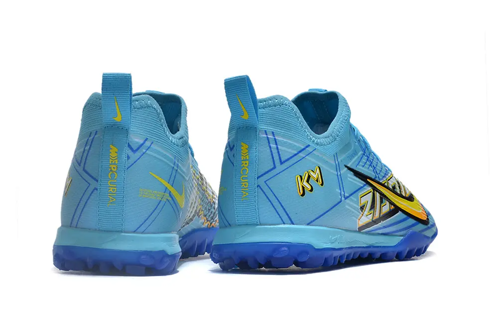 Kylian Mbappé x Nike Air Zoom Mercurial Vapor 15 Pro TF - Blue/Sky Blue/Electric Blue