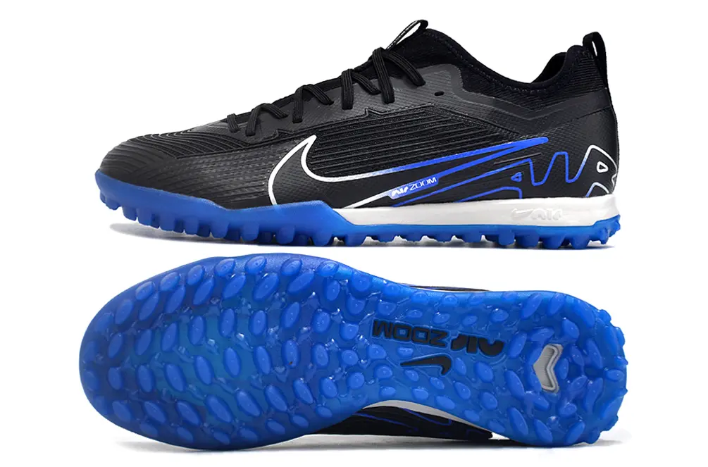 Nike Air Zoom Mercurial Vapor 15 Pro TF - Black/Electric Blue/Graphite Gray
