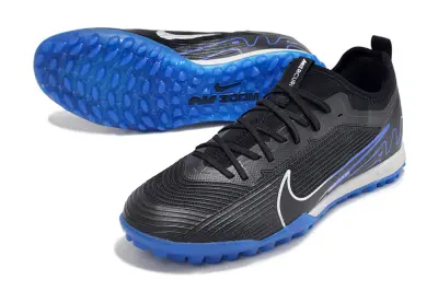 Nike Air Zoom Mercurial Vapor 15 Pro TF - Black/Electric Blue/Graphite Gray