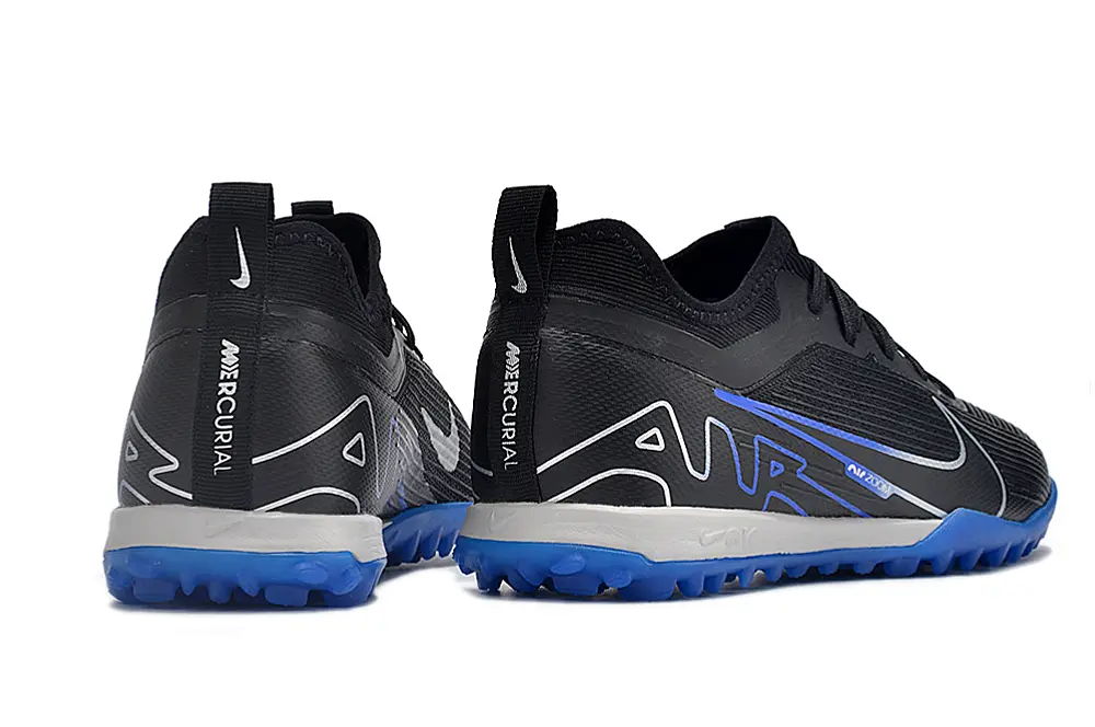 Nike Air Zoom Mercurial Vapor 15 Pro TF - Black/Electric Blue/Graphite Gray