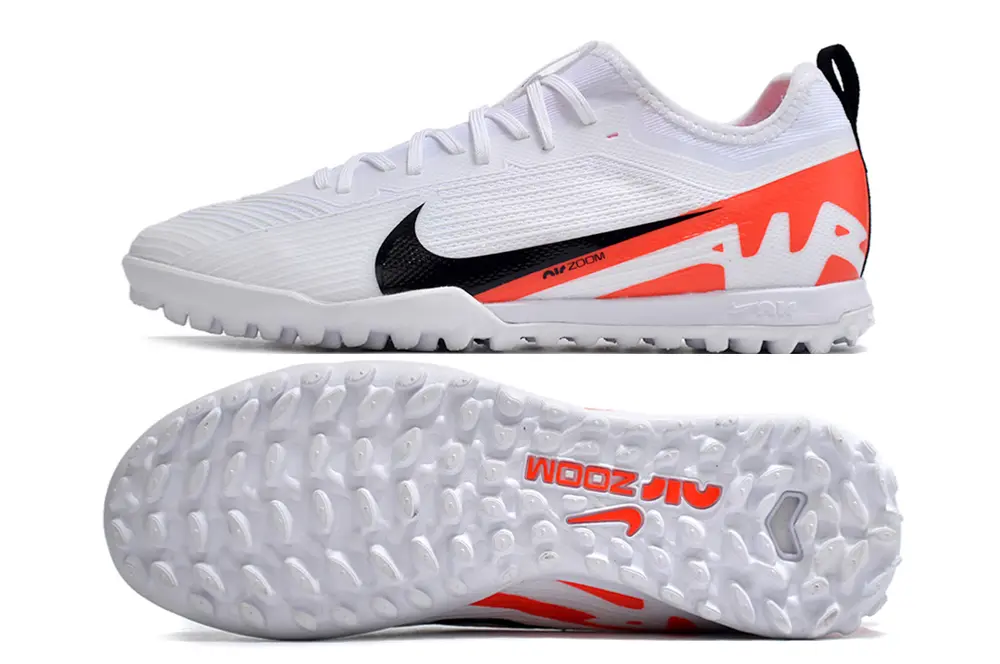 Nike Air Zoom Mercurial Vapor 15 Pro TF - White/Electric Orange/Black