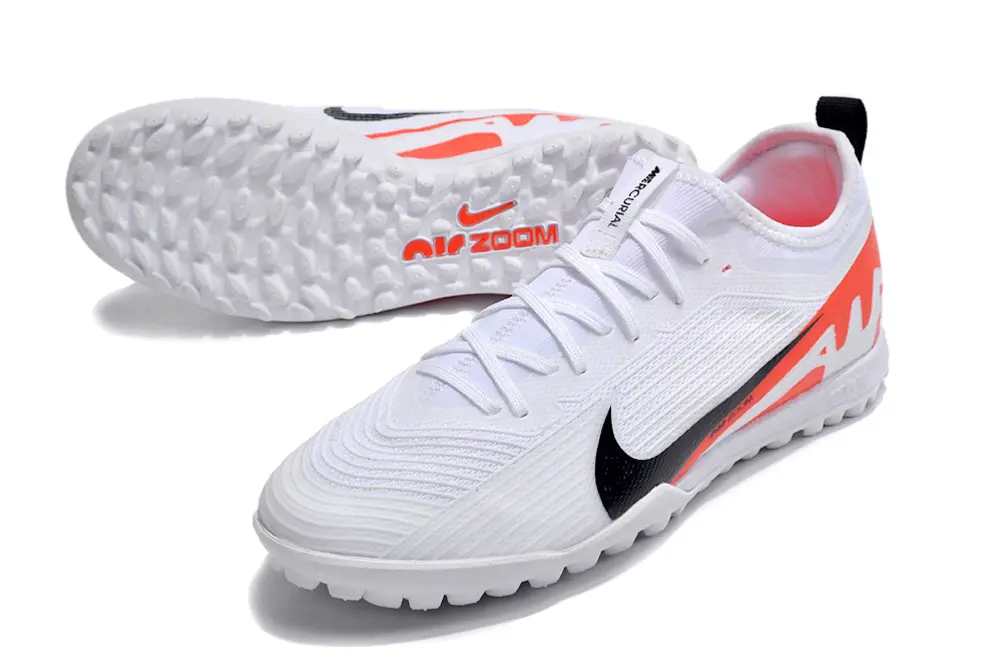 Nike Air Zoom Mercurial Vapor 15 Pro TF - White/Electric Orange/Black