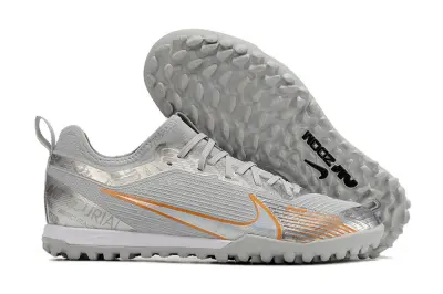 Nike Air Zoom Mercurial Vapor 15 Pro TF - Silver/Metallic Grey/Orange Blaze