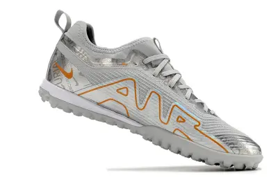 Nike Air Zoom Mercurial Vapor 15 Pro TF - Silver/Metallic Grey/Orange Blaze
