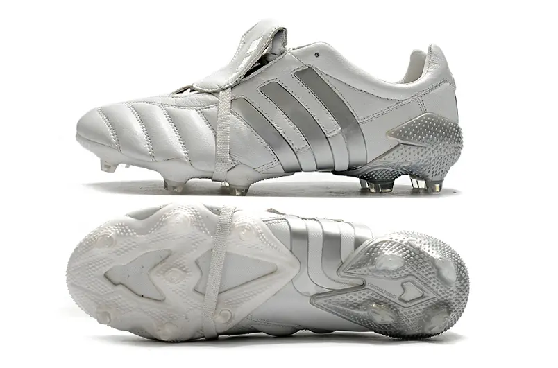 Adidas Predator Mania Foldover Tongue FG - White/Silver Touch/Classic White