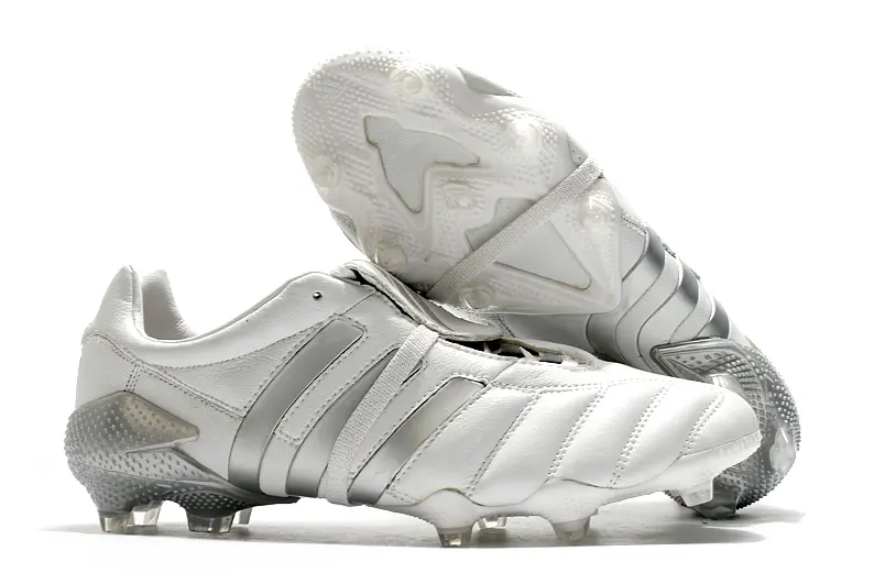 Adidas Predator Mania Foldover Tongue FG - White/Silver Touch/Classic White