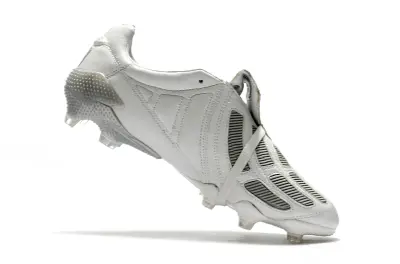 Adidas Predator Mania Foldover Tongue FG - White/Silver Touch/Classic White