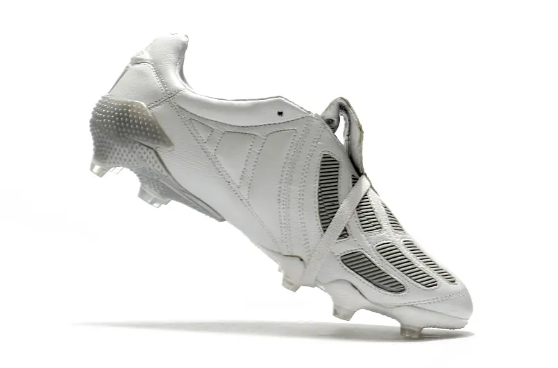 Adidas Predator Mania Foldover Tongue FG - White/Silver Touch/Classic White