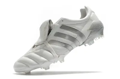 Adidas Predator Mania Foldover Tongue FG - White/Silver Touch/Classic White