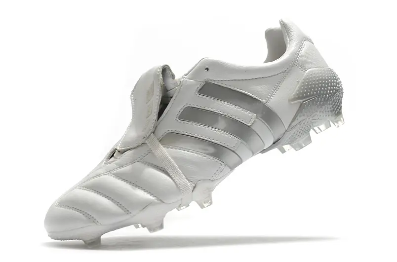 Adidas Predator Mania Foldover Tongue FG - White/Silver Touch/Classic White