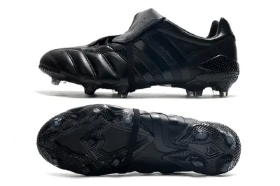 Adidas Predator Mania Foldover Tongue FG - Black/Midnight Black/Charcoal Grey