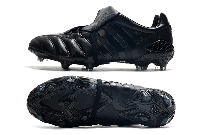 Adidas Predator Mania Foldover Tongue FG - Black/Midnight Black/Charcoal Grey