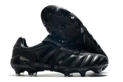 Adidas Predator Mania Foldover Tongue FG - Black/Midnight Black/Charcoal Grey