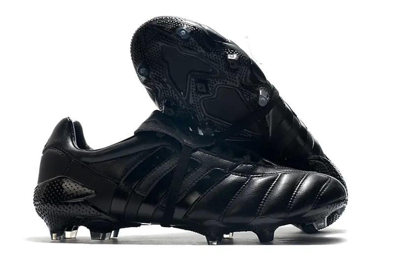 Adidas Predator Mania Foldover Tongue FG - Black/Midnight Black/Charcoal Grey