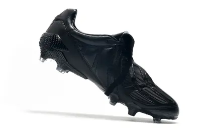Adidas Predator Mania Foldover Tongue FG - Black/Midnight Black/Charcoal Grey