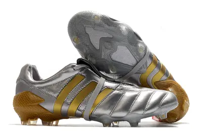 Adidas Predator Mania Foldover Tongue FG - Silver/Metallic Gold/Silver Gray