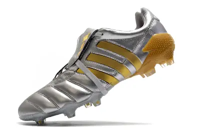 Adidas Predator Mania Foldover Tongue FG - Silver/Metallic Gold/Silver Gray