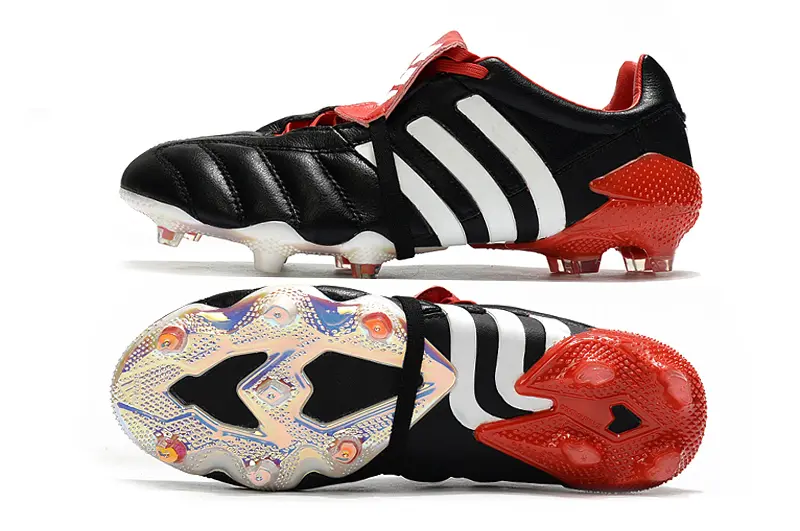 Adidas Predator Mania Foldover Tongue FG - Black/Red Surge/White Contrast