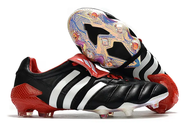 Adidas Predator Mania Foldover Tongue FG - Black/Red Surge/White Contrast