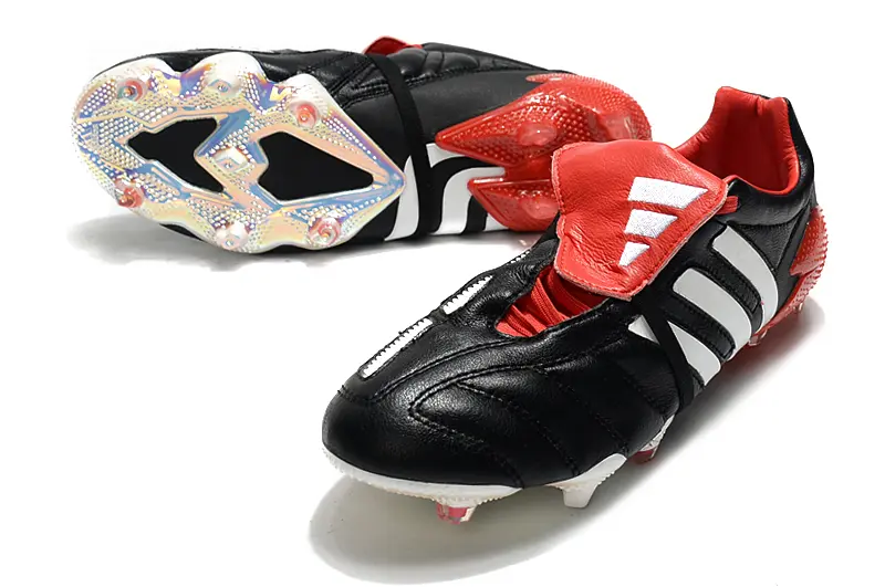 Adidas Predator Mania Foldover Tongue FG - Black/Red Surge/White Contrast