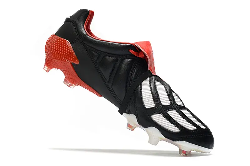 Adidas Predator Mania Foldover Tongue FG - Black/Red Surge/White Contrast