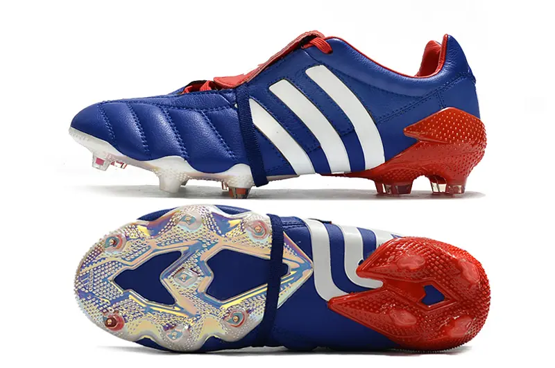 Adidas Predator Mania Foldover Tongue FG - Blue/Royal Blue/Crimson Red