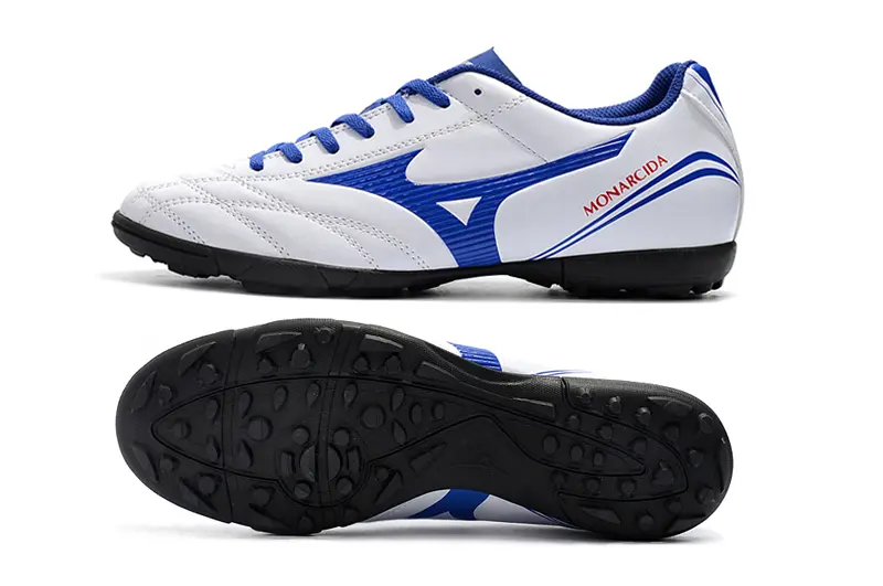 Mizuno Monarcida Classic TF - White/Royal Blue/Sporty Red