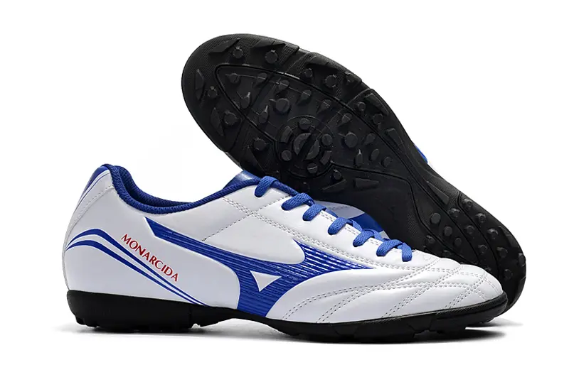 Mizuno Monarcida Classic TF - White/Royal Blue/Sporty Red