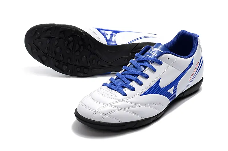 Mizuno Monarcida Classic TF - White/Royal Blue/Sporty Red