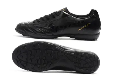 Mizuno Monarcida Classic TF - Black/Midnight Black/Gold Accents
