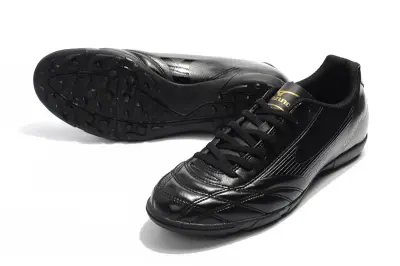 Mizuno Monarcida Classic TF - Black/Midnight Black/Gold Accents