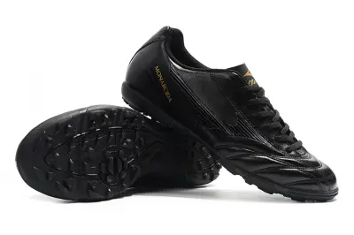 Mizuno Monarcida Classic TF - Black/Midnight Black/Gold Accents
