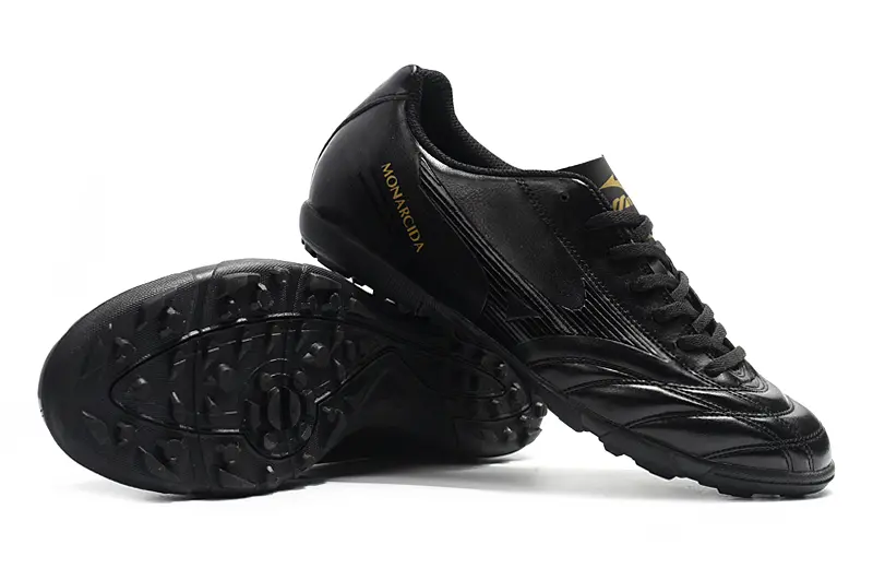 Mizuno Monarcida Classic TF - Black/Midnight Black/Gold Accents