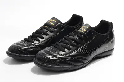 Mizuno Monarcida Classic TF - Black/Midnight Black/Gold Accents
