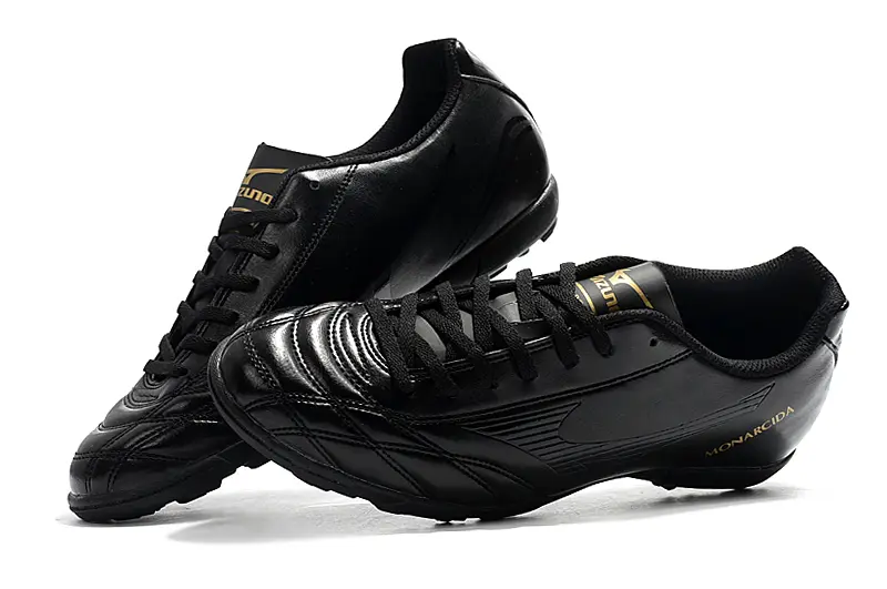 Mizuno Monarcida Classic TF - Black/Midnight Black/Gold Accents